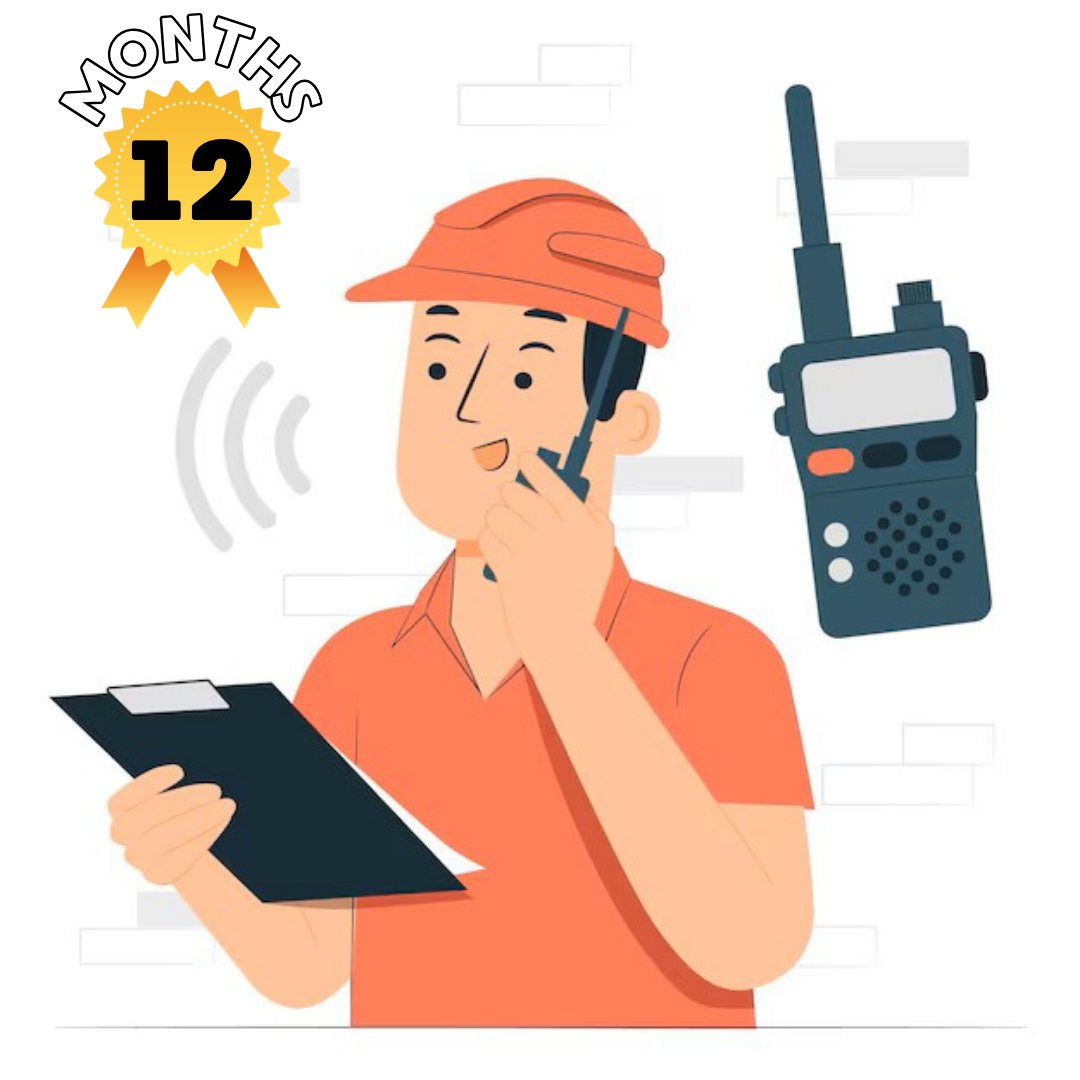 Monthly PTT service (12-month contract)